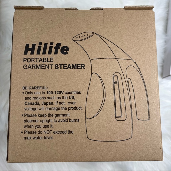 NWT Handheld Portable Garment Steamer  for Home and Travel, 240ml Capacity - Picture 8 of 12